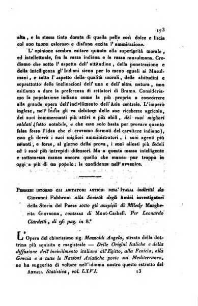 Annali universali di statistica, economia pubblica, storia, viaggi e commercio