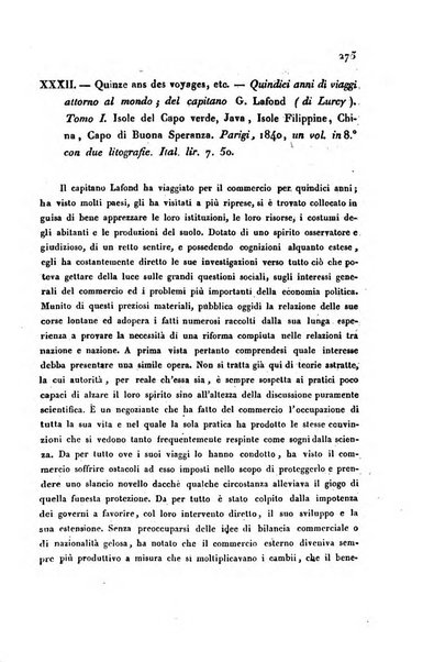 Annali universali di statistica, economia pubblica, storia, viaggi e commercio