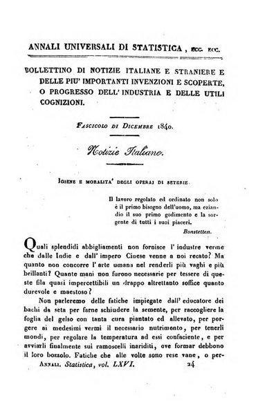 Annali universali di statistica, economia pubblica, storia, viaggi e commercio