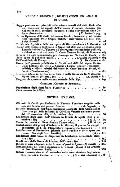 Annali universali di statistica, economia pubblica, storia, viaggi e commercio