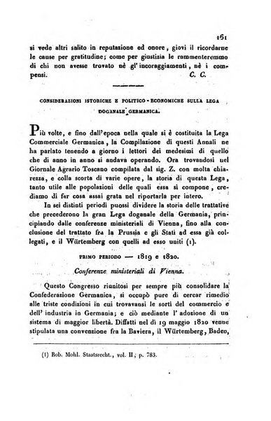 Annali universali di statistica, economia pubblica, storia, viaggi e commercio