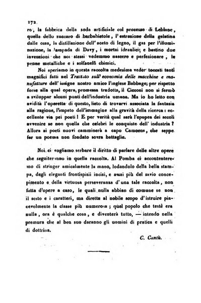 Annali universali di statistica, economia pubblica, storia, viaggi e commercio