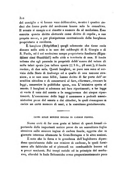 Annali universali di statistica, economia pubblica, storia, viaggi e commercio