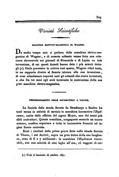 Annali universali di statistica, economia pubblica, storia, viaggi e commercio