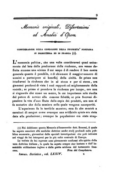 Annali universali di statistica, economia pubblica, storia, viaggi e commercio