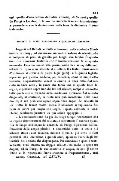 Annali universali di statistica, economia pubblica, storia, viaggi e commercio