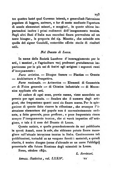 Annali universali di statistica, economia pubblica, storia, viaggi e commercio