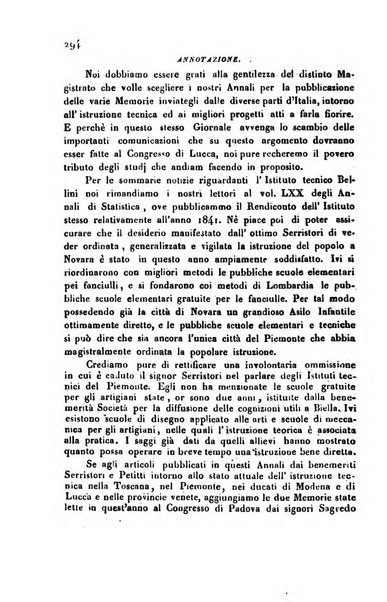 Annali universali di statistica, economia pubblica, storia, viaggi e commercio