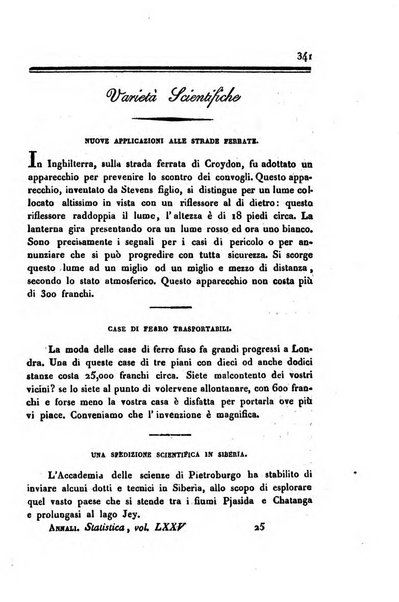 Annali universali di statistica, economia pubblica, storia, viaggi e commercio