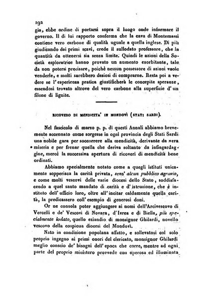 Annali universali di statistica, economia pubblica, storia, viaggi e commercio