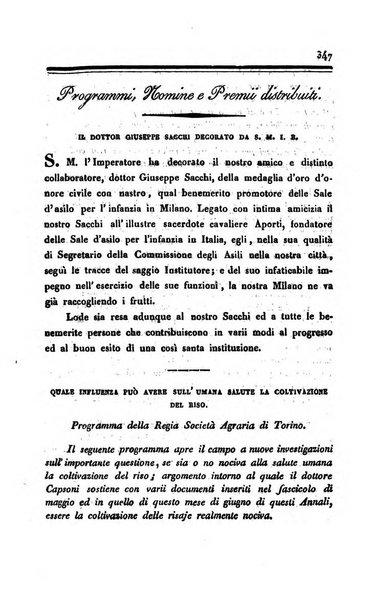 Annali universali di statistica, economia pubblica, storia, viaggi e commercio