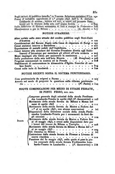 Annali universali di statistica, economia pubblica, storia, viaggi e commercio