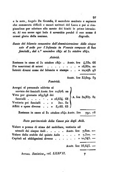 Annali universali di statistica, economia pubblica, storia, viaggi e commercio