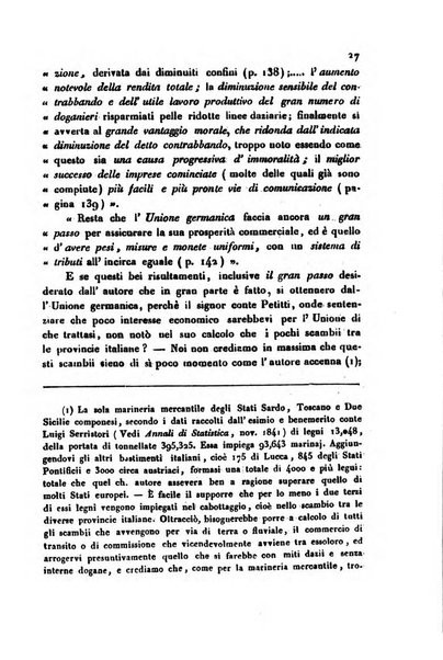 Annali universali di statistica, economia pubblica, storia, viaggi e commercio