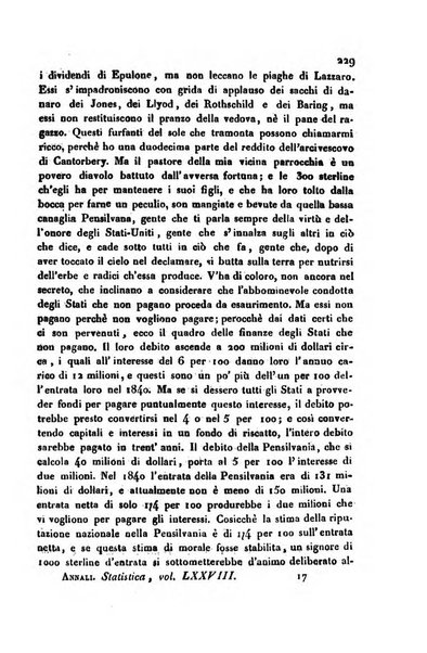 Annali universali di statistica, economia pubblica, storia, viaggi e commercio