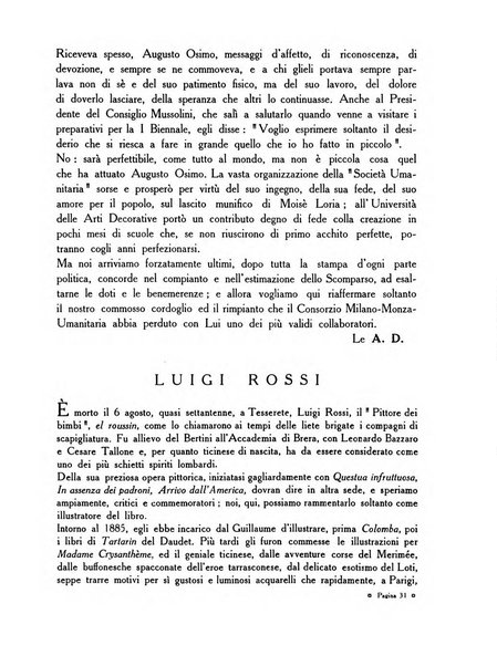 Le arti decorative rassegna internazionale ufficiale della Mostra di Arti decorative nella Villa Reale di Monza e della Federazione delle Industrie artistiche