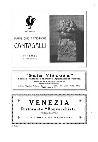 Le arti decorative rassegna internazionale ufficiale della Mostra di Arti decorative nella Villa Reale di Monza e della Federazione delle Industrie artistiche