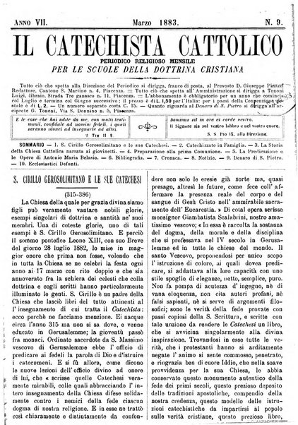 Il catechista cattolico