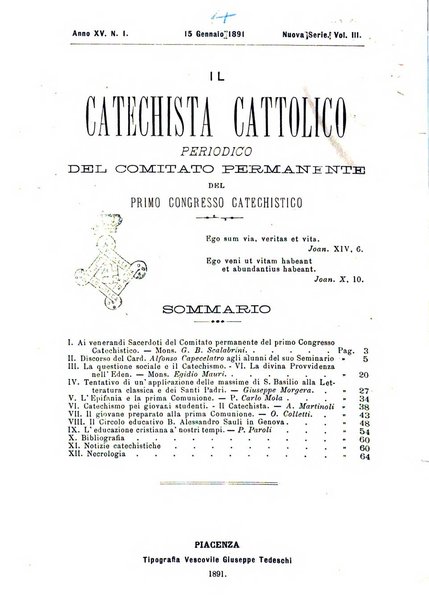 Il catechista cattolico