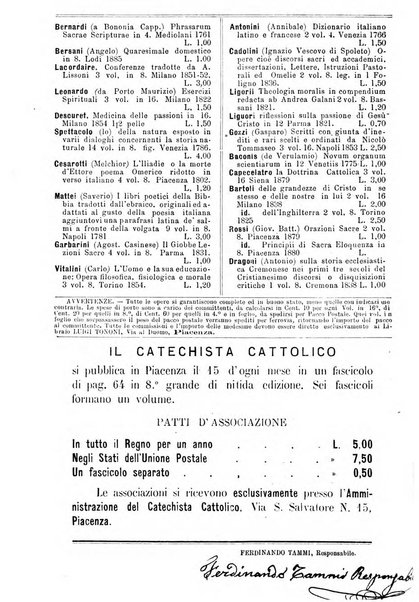 Il catechista cattolico