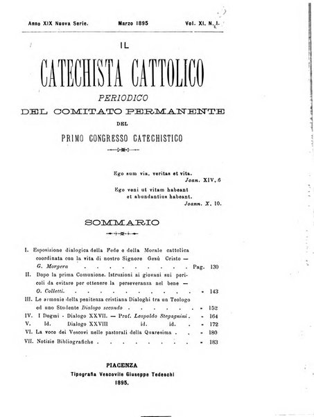 Il catechista cattolico