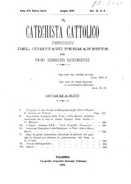 Il catechista cattolico