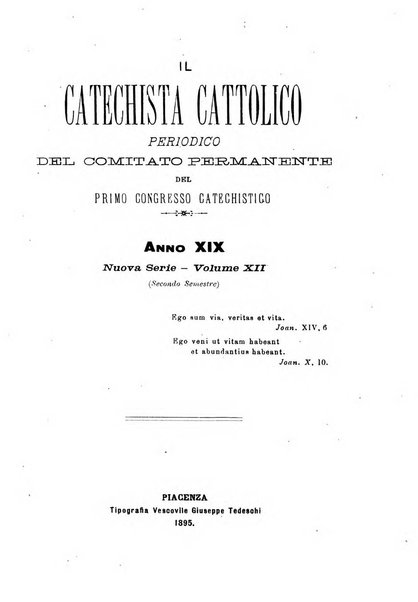 Il catechista cattolico