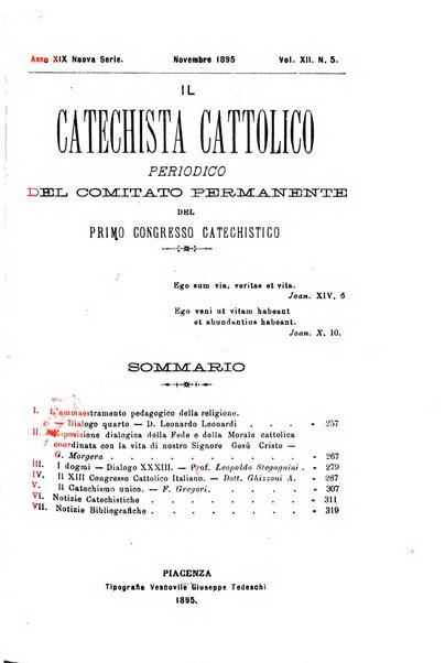 Il catechista cattolico