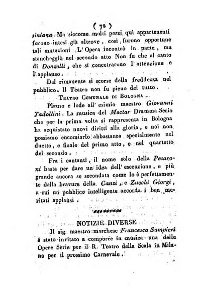 Cenni storici intorno alle lettere, invenzioni, arti, commercio e spettacoli teatrali