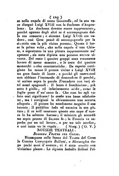 Cenni storici intorno alle lettere, invenzioni, arti, commercio e spettacoli teatrali