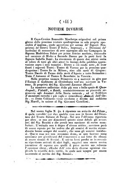 Cenni storici intorno alle lettere, invenzioni, arti, commercio e spettacoli teatrali