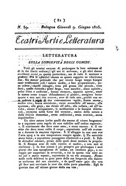 Cenni storici intorno alle lettere, invenzioni, arti, commercio e spettacoli teatrali