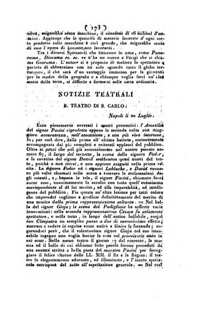 Cenni storici intorno alle lettere, invenzioni, arti, commercio e spettacoli teatrali