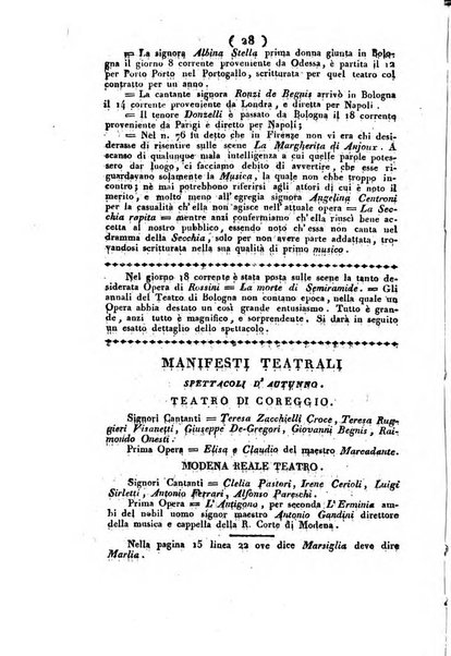 Cenni storici intorno alle lettere, invenzioni, arti, commercio e spettacoli teatrali