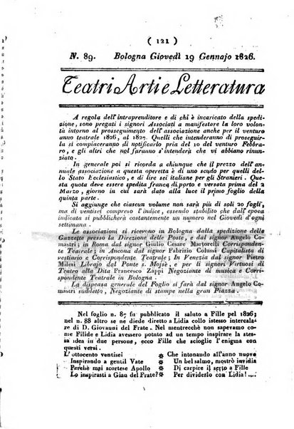 Cenni storici intorno alle lettere, invenzioni, arti, commercio e spettacoli teatrali