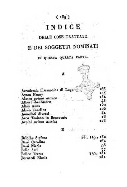 Cenni storici intorno alle lettere, invenzioni, arti, commercio e spettacoli teatrali