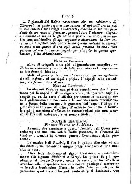 Cenni storici intorno alle lettere, invenzioni, arti, commercio e spettacoli teatrali