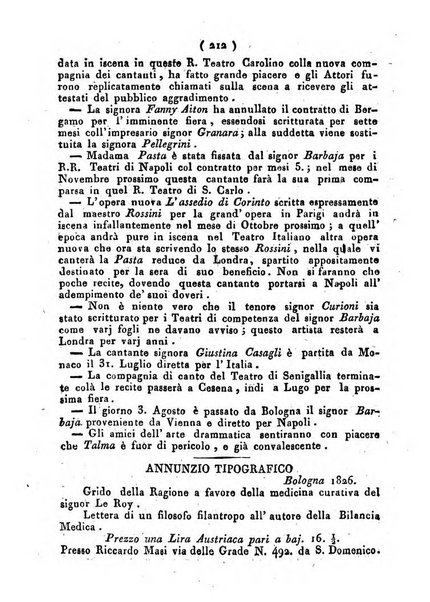 Cenni storici intorno alle lettere, invenzioni, arti, commercio e spettacoli teatrali