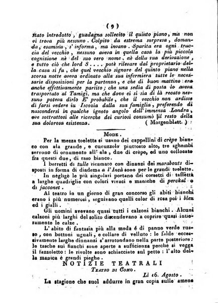 Cenni storici intorno alle lettere, invenzioni, arti, commercio e spettacoli teatrali