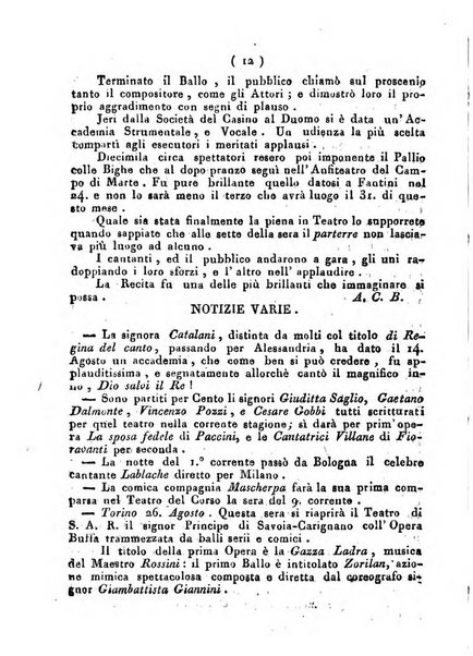 Cenni storici intorno alle lettere, invenzioni, arti, commercio e spettacoli teatrali