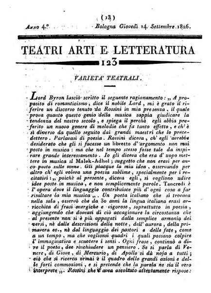 Cenni storici intorno alle lettere, invenzioni, arti, commercio e spettacoli teatrali