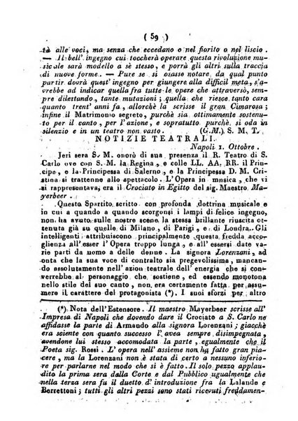 Cenni storici intorno alle lettere, invenzioni, arti, commercio e spettacoli teatrali