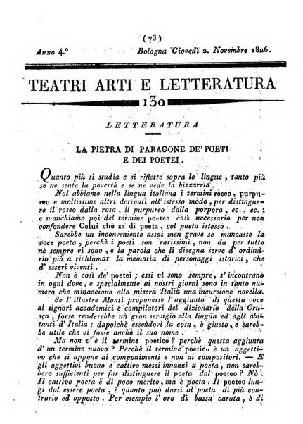 Cenni storici intorno alle lettere, invenzioni, arti, commercio e spettacoli teatrali