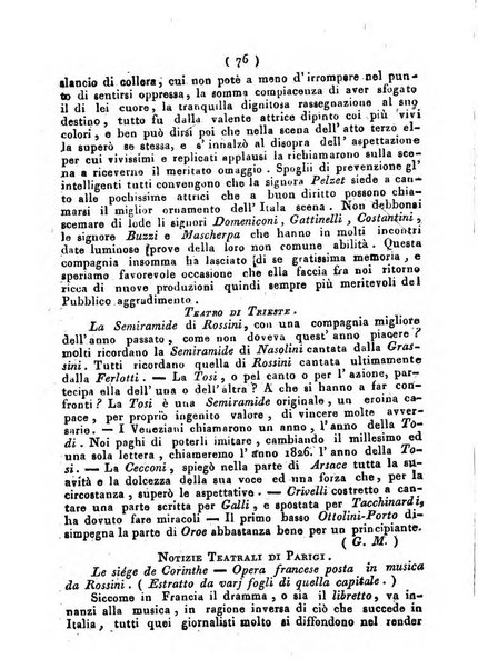 Cenni storici intorno alle lettere, invenzioni, arti, commercio e spettacoli teatrali