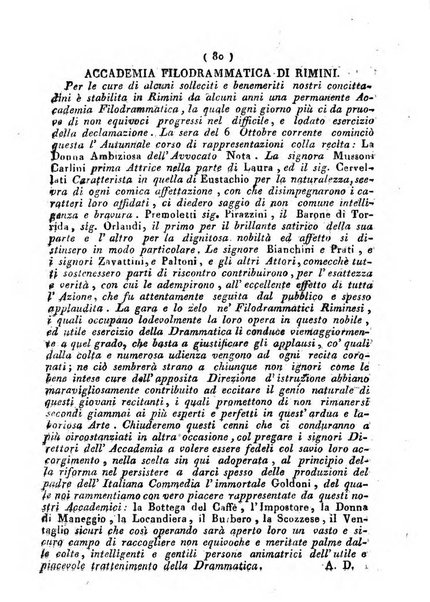 Cenni storici intorno alle lettere, invenzioni, arti, commercio e spettacoli teatrali