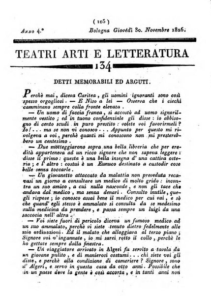 Cenni storici intorno alle lettere, invenzioni, arti, commercio e spettacoli teatrali