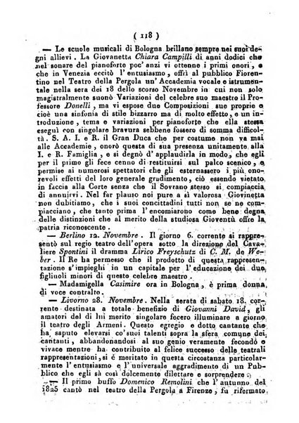 Cenni storici intorno alle lettere, invenzioni, arti, commercio e spettacoli teatrali