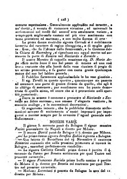 Cenni storici intorno alle lettere, invenzioni, arti, commercio e spettacoli teatrali