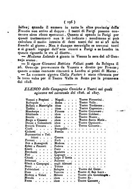 Cenni storici intorno alle lettere, invenzioni, arti, commercio e spettacoli teatrali