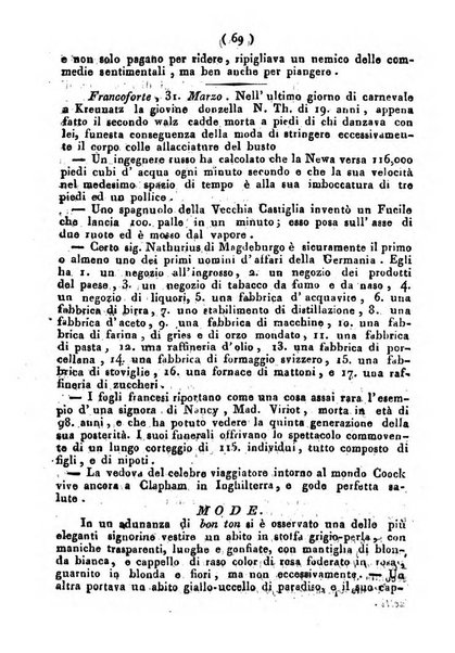 Cenni storici intorno alle lettere, invenzioni, arti, commercio e spettacoli teatrali